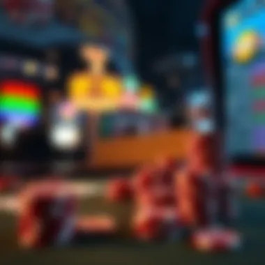 A forecast graphic showing potential future trends in online gambling in New York State.