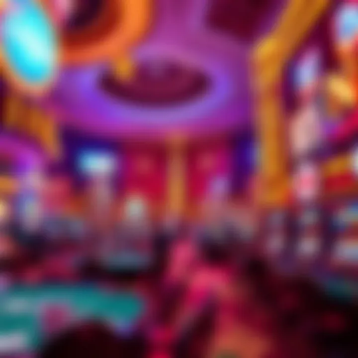 A luxurious Las Vegas casino showcasing its vibrant atmosphere