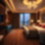Luxurious hotel suite at Tropicana Atlantic City