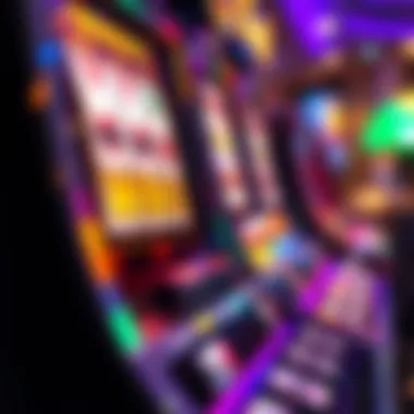 Winning Big on Slots Close-up of a slot machine screen displaying winnings