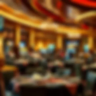 Gastronomic Delights at Turning Stone Dining area with a wide variety of food options