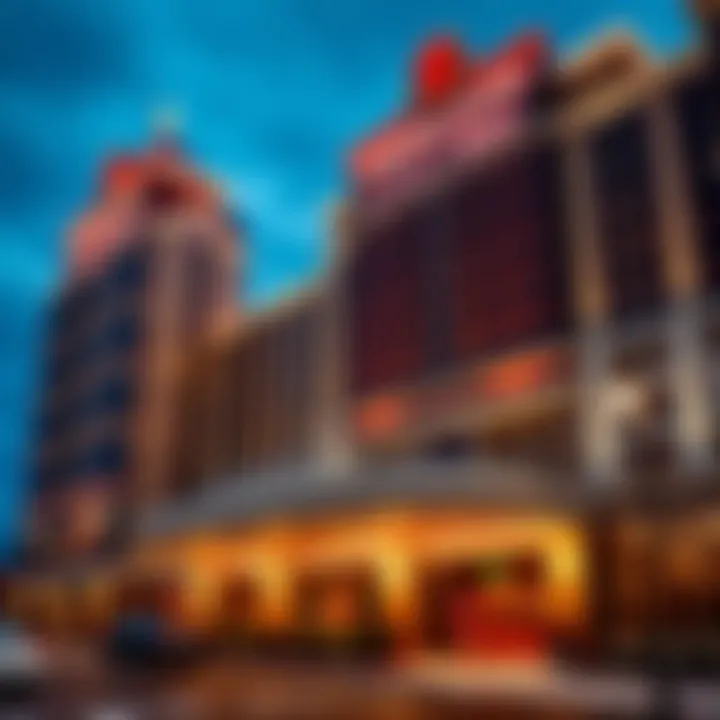 Elegant Exterior View of Turning Stone Casino Hotel Elegant exterior view of Turning Stone Casino Hotel