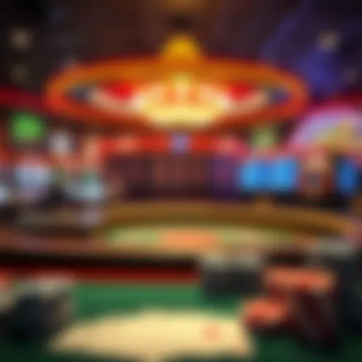 Overview of TwinSpires Casino interface