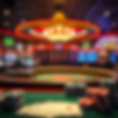User Interface of TwinSpires Casino Overview of TwinSpires Casino interface