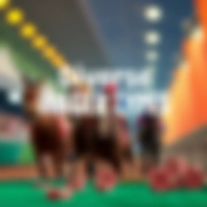 Visual representation of different types of wagers available for the Kentucky Derby
