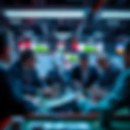 The intricate network of bookmakers and bettors