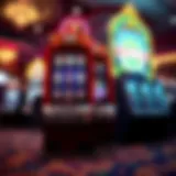 Visual representation of slot machine odds