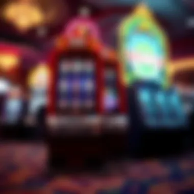 Visual representation of slot machine odds