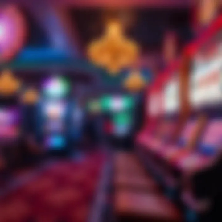 Illustration of volatility in slot gaming