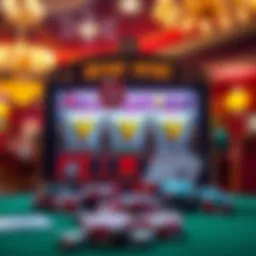 Conceptual representation of instant payout slots
