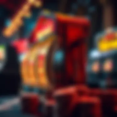 Visual depiction of payout mechanisms in online gaming