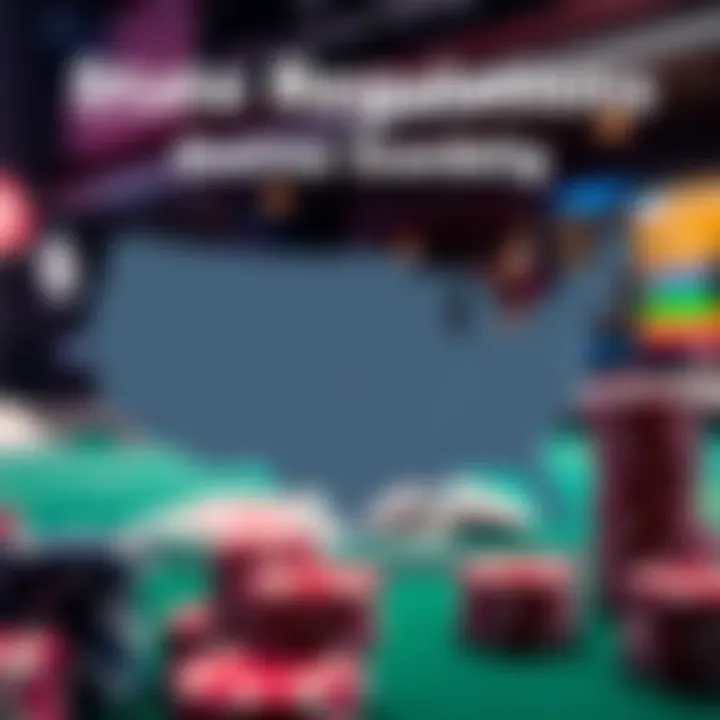 State Regulations in Online Gambling Map of the USA highlighting state-specific gambling regulations