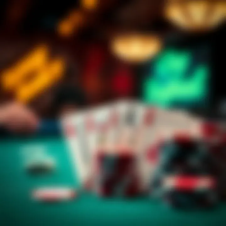 Illustration of poker betting terminology