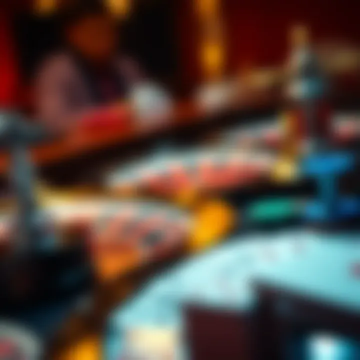 Strategic betting patterns illustrated through a diagram