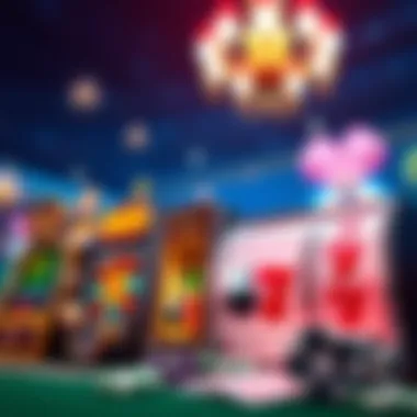 Themes and Variations of Simple Slots Visual representation of various simple slot machine themes and variations