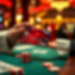 Casino transaction using Visa card