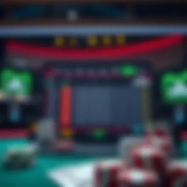 Online Betting Platform A modern digital interface showcasing an online betting platform