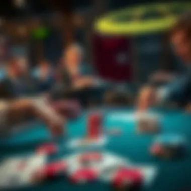 The Dynamics of Betting in Poker An engaging visual representation of betting sequences in poker