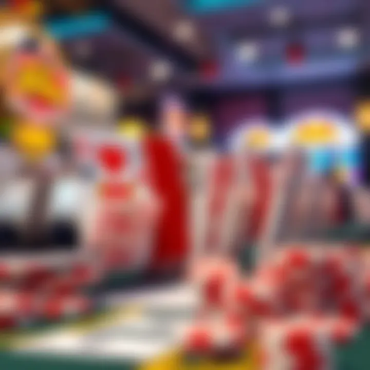 A visual representation of different video poker game variations.