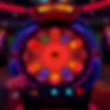 Interface of the Wheel of Fortune Slot Game Visual representation of the Wheel of Fortune slot game interface